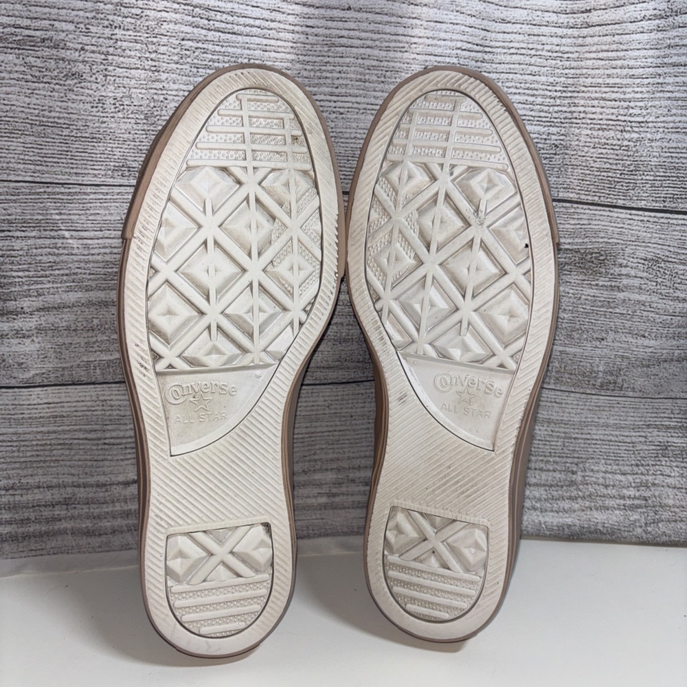 Converse Women's 6.5 CTAS OX Bisque Blush Rose Gold 158411C Suede - Picture 8 of 11